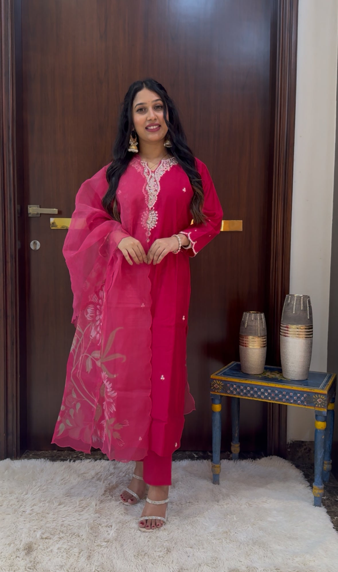 Pehli Baarish – Pastel Thread Embroidery Kurta Set