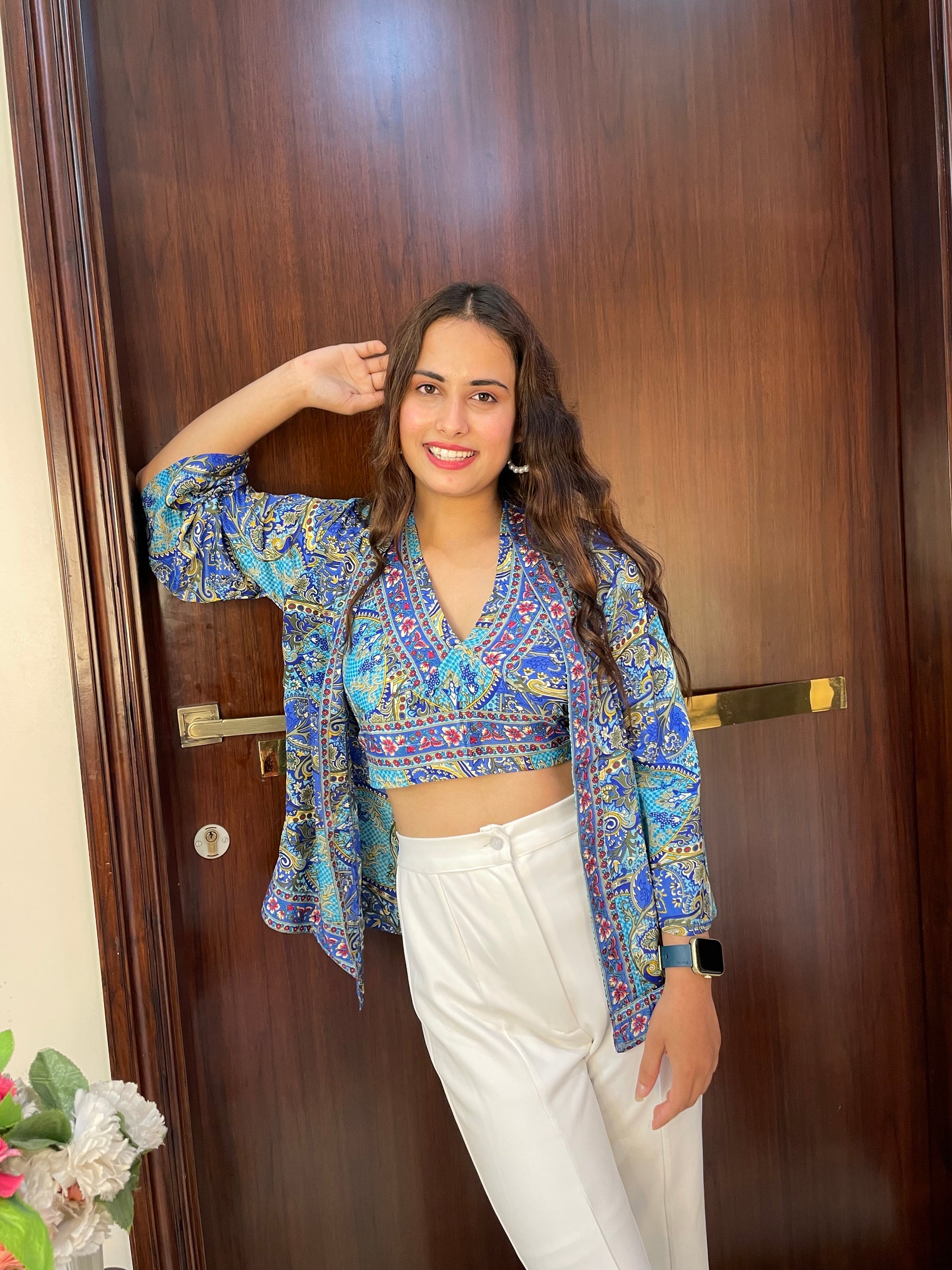 Kimono and Halter Set - Blue Bliss