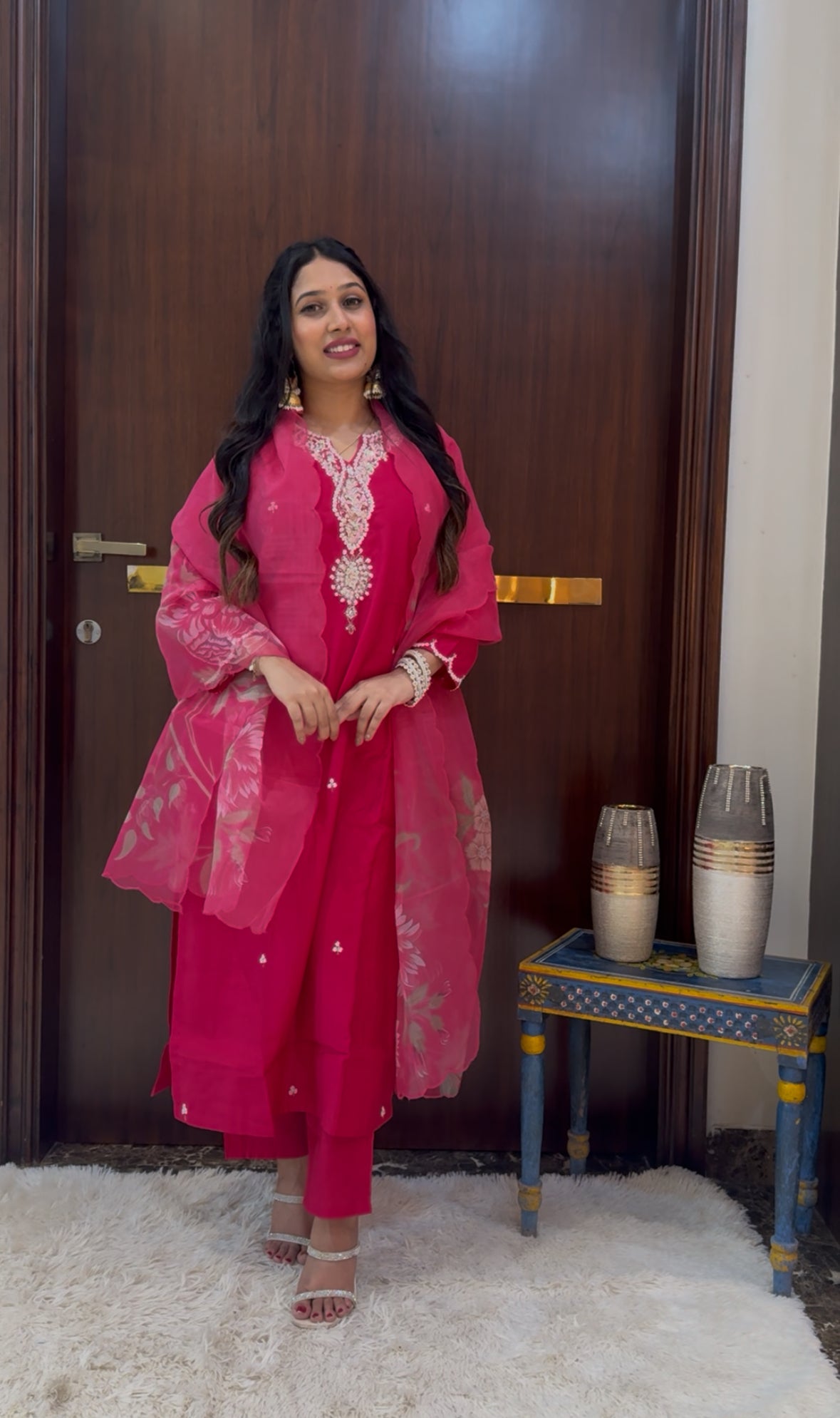 Pehli Baarish – Pastel Thread Embroidery Kurta Set