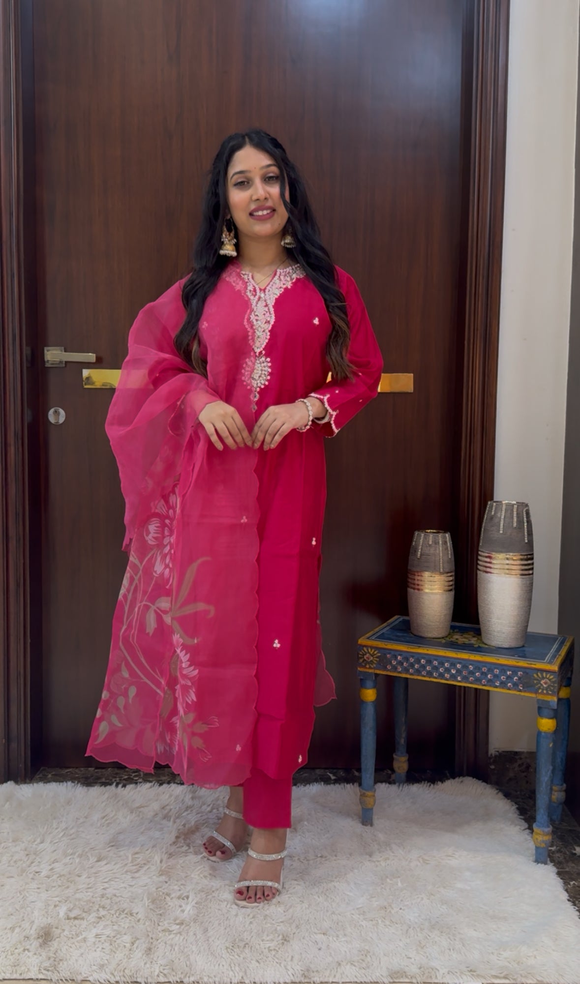 Pehli Baarish – Pastel Thread Embroidery Kurta Set