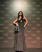 Classic Black Midnight Elegance Maxi Dress