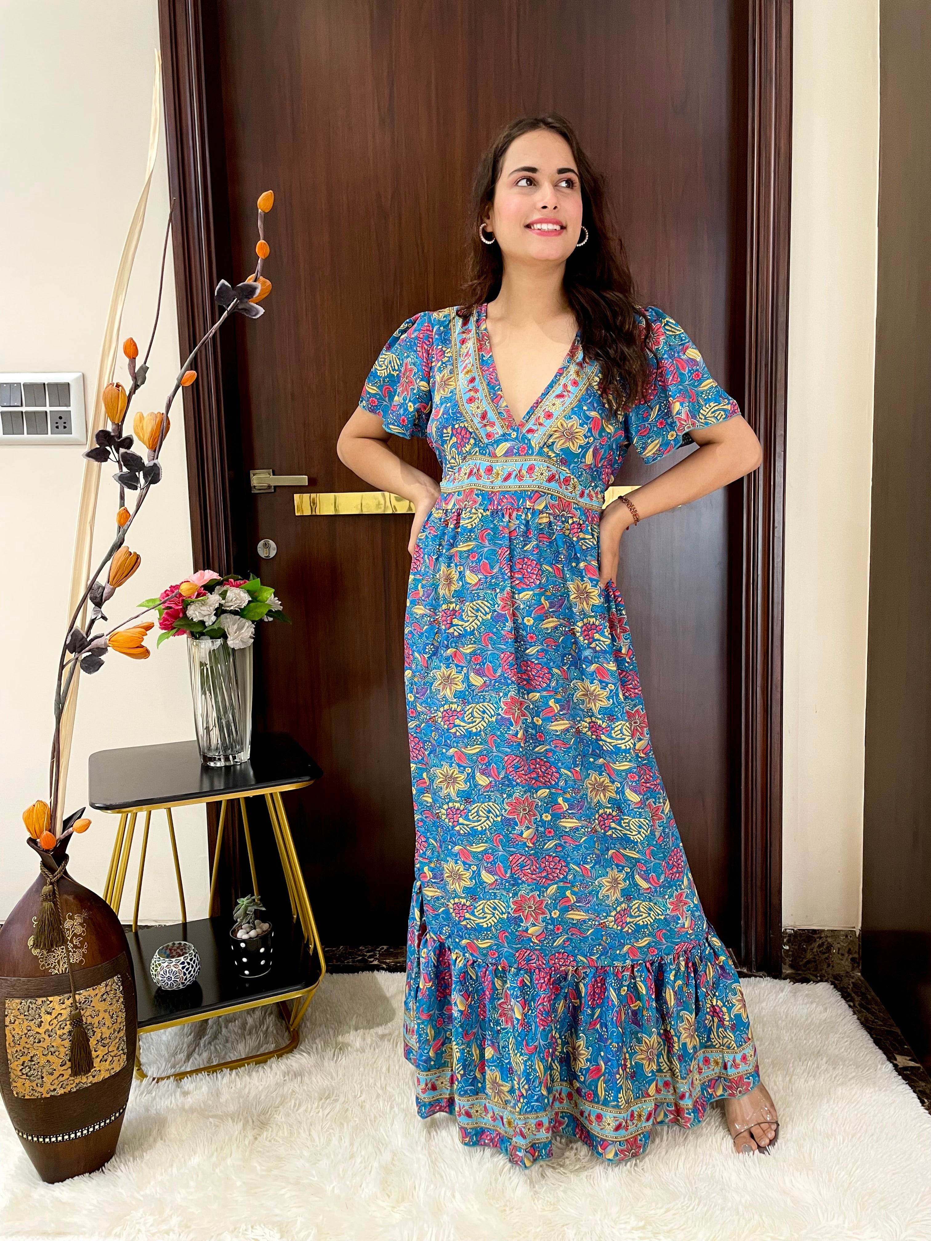 L´Appartement BLUE BOHEMEマキシドレス