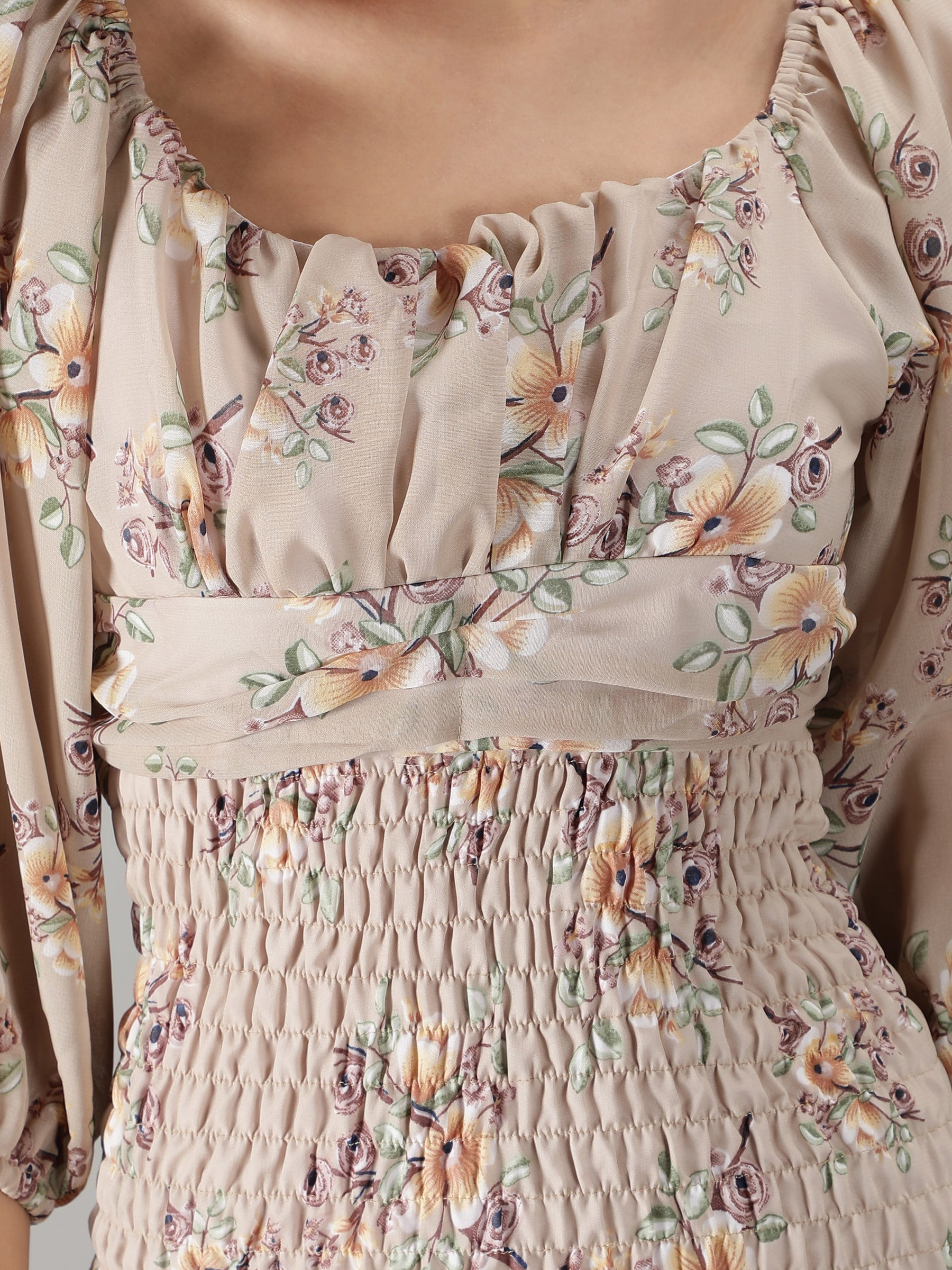 SmisingBee Ruched Tie Back Short Dress
