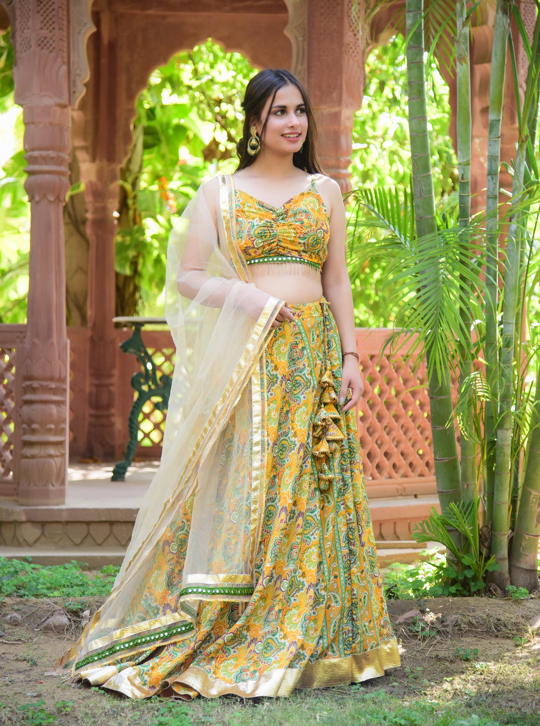 The Perfect Haldi Look Lehenga Set