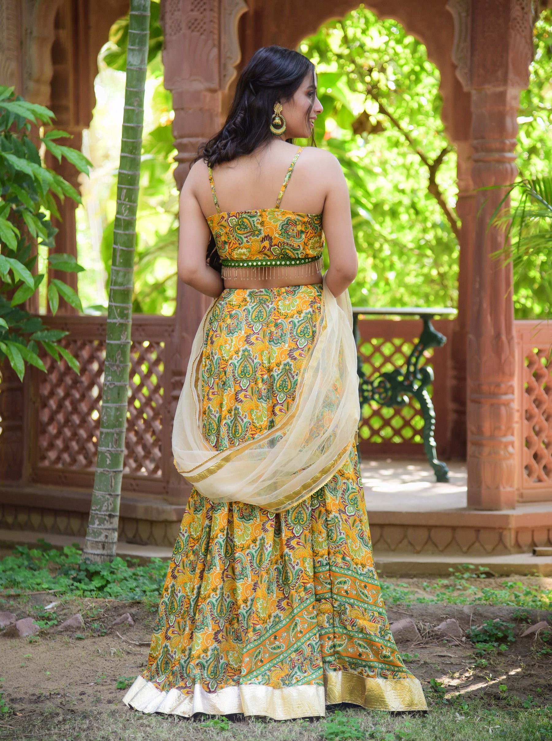 The Perfect Haldi Look Lehenga Set