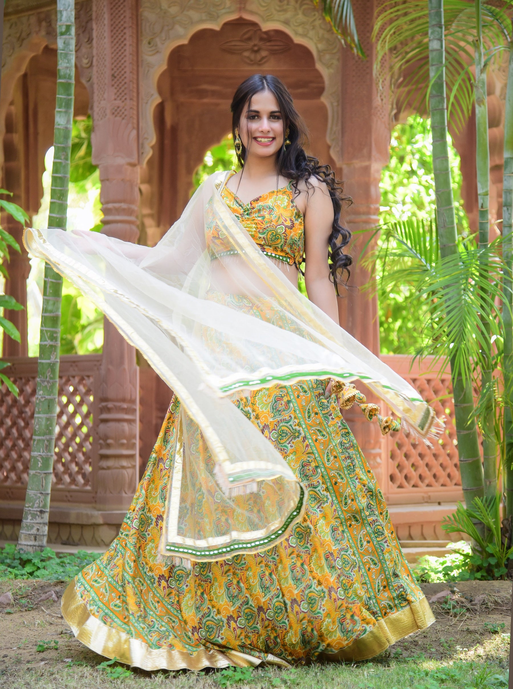 The Perfect Haldi Look Lehenga Set