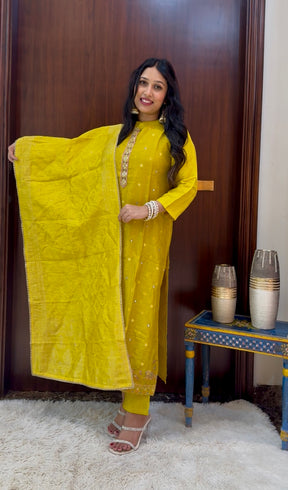 Ghoda Palki Heavy Embroidery Kurta Set