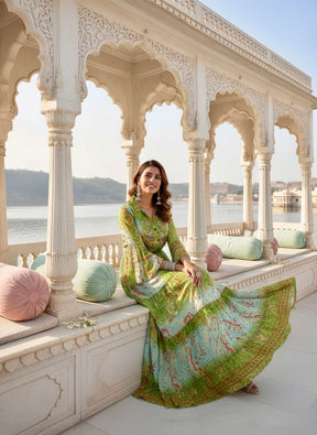 Wild parrot Whisper Boho Maxi Dress