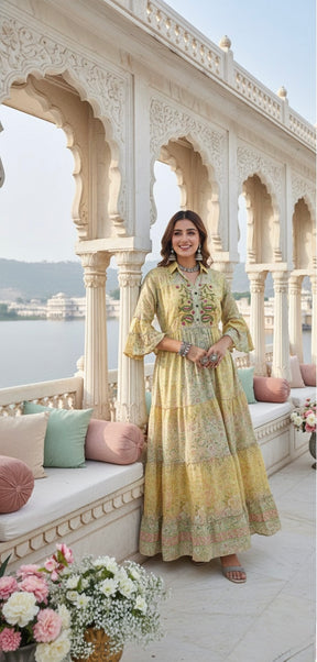 ⌛️Low Stock- Lime Love Boho Maxi Dress