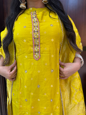 Ghoda Palki Heavy Embroidery Kurta Set