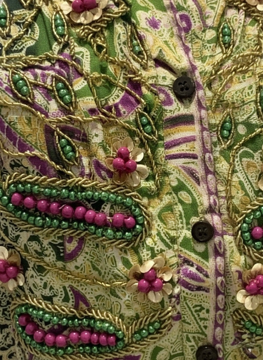 Pastel Garden Glow Boho Maxi Dress