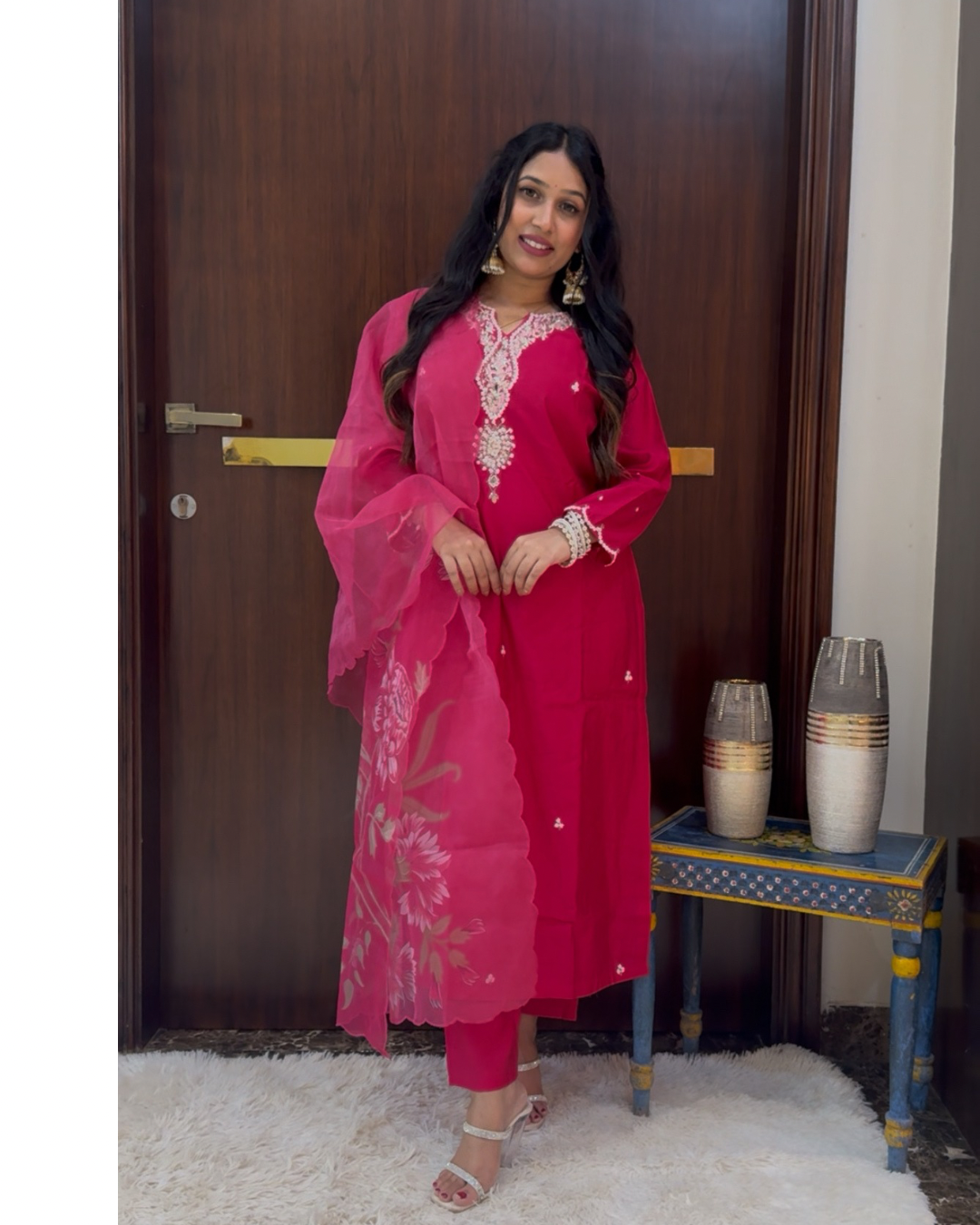 Pehli Baarish – Pastel Thread Embroidery Kurta Set