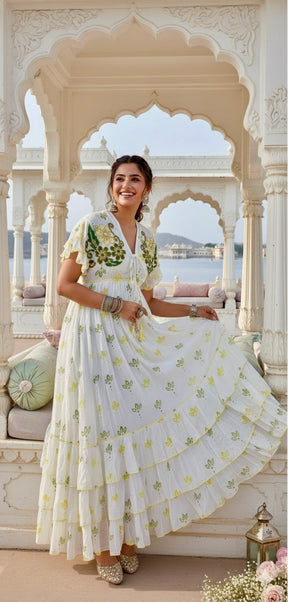 Sunshine Bloom Kaftan Maxi