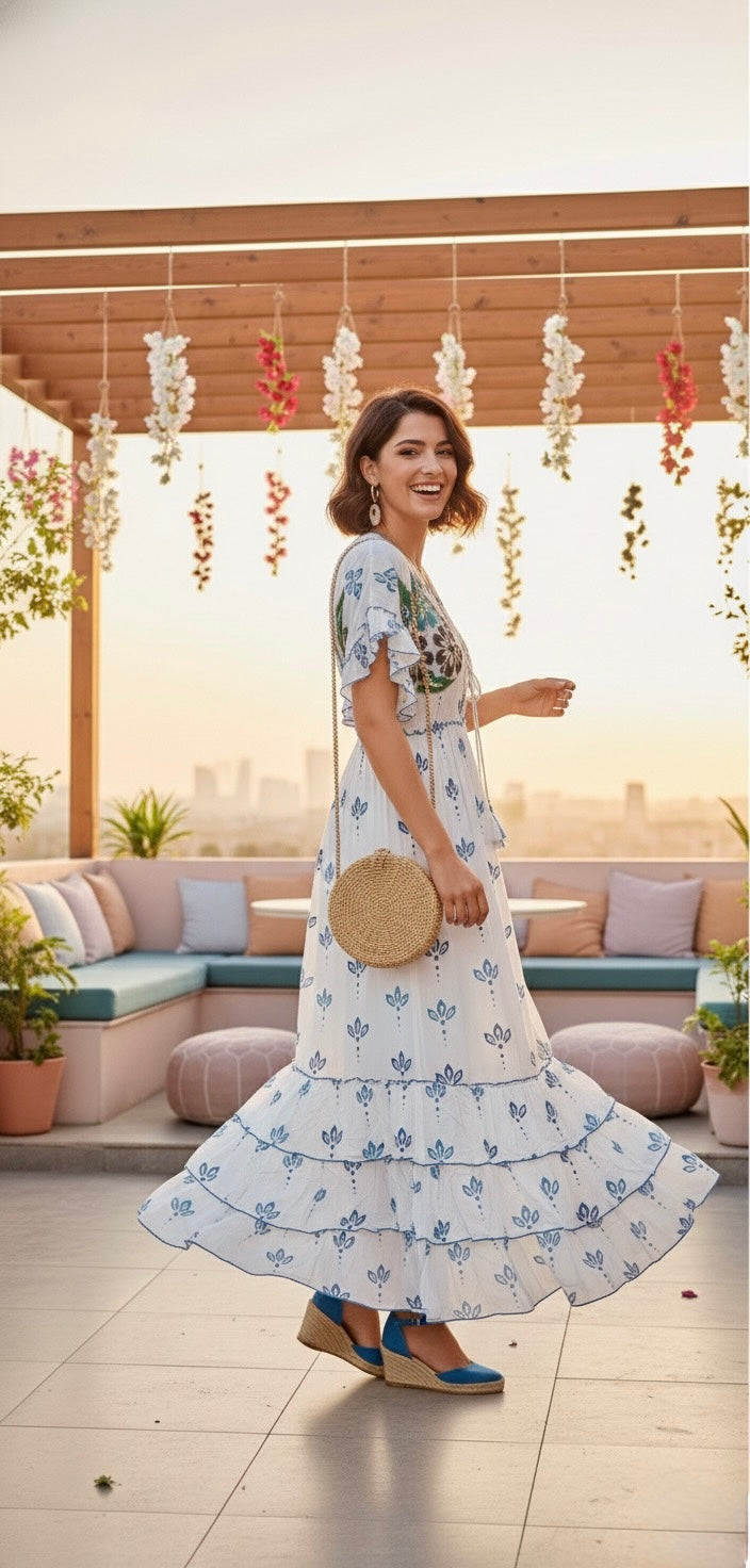 The Riveria Kaftan Maxi