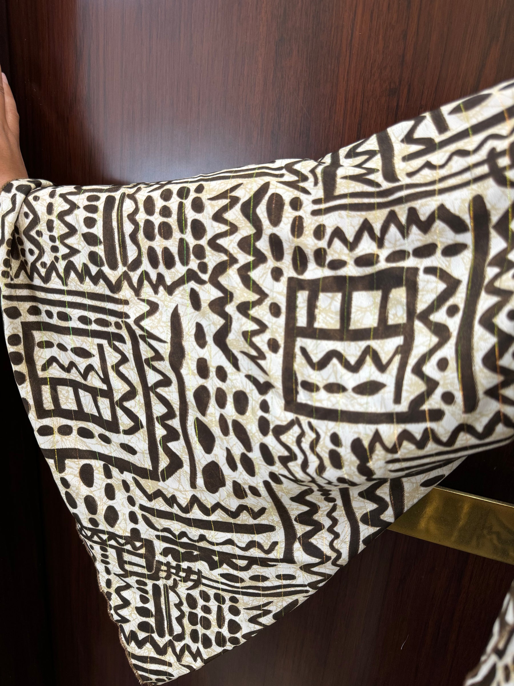 Boho Printed Wrap Top - Cocoa Creation