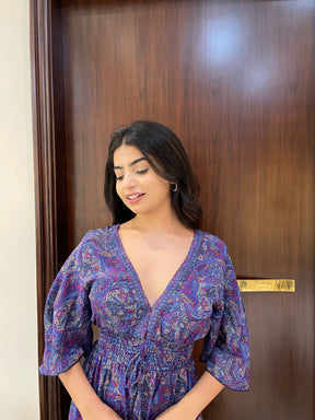 Boho Belle Maxi Dress - Lavender Haze