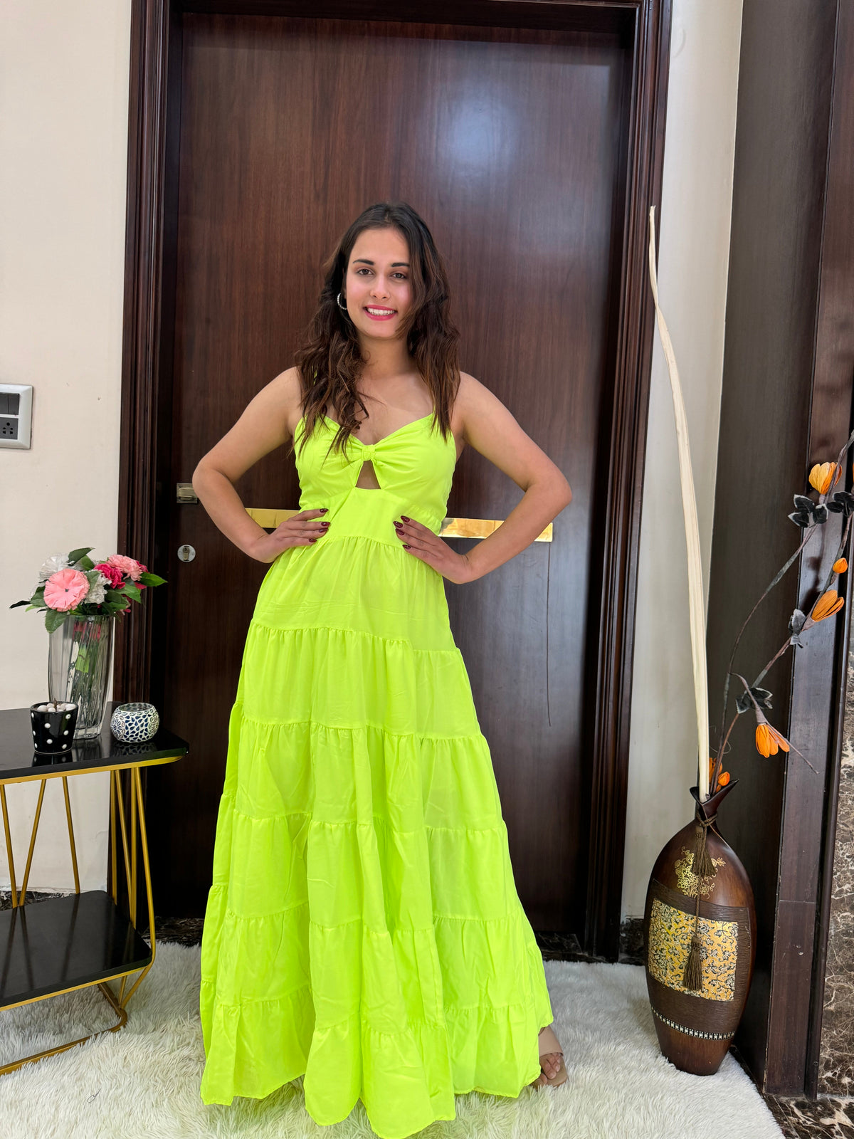 Neon Maxi Dress