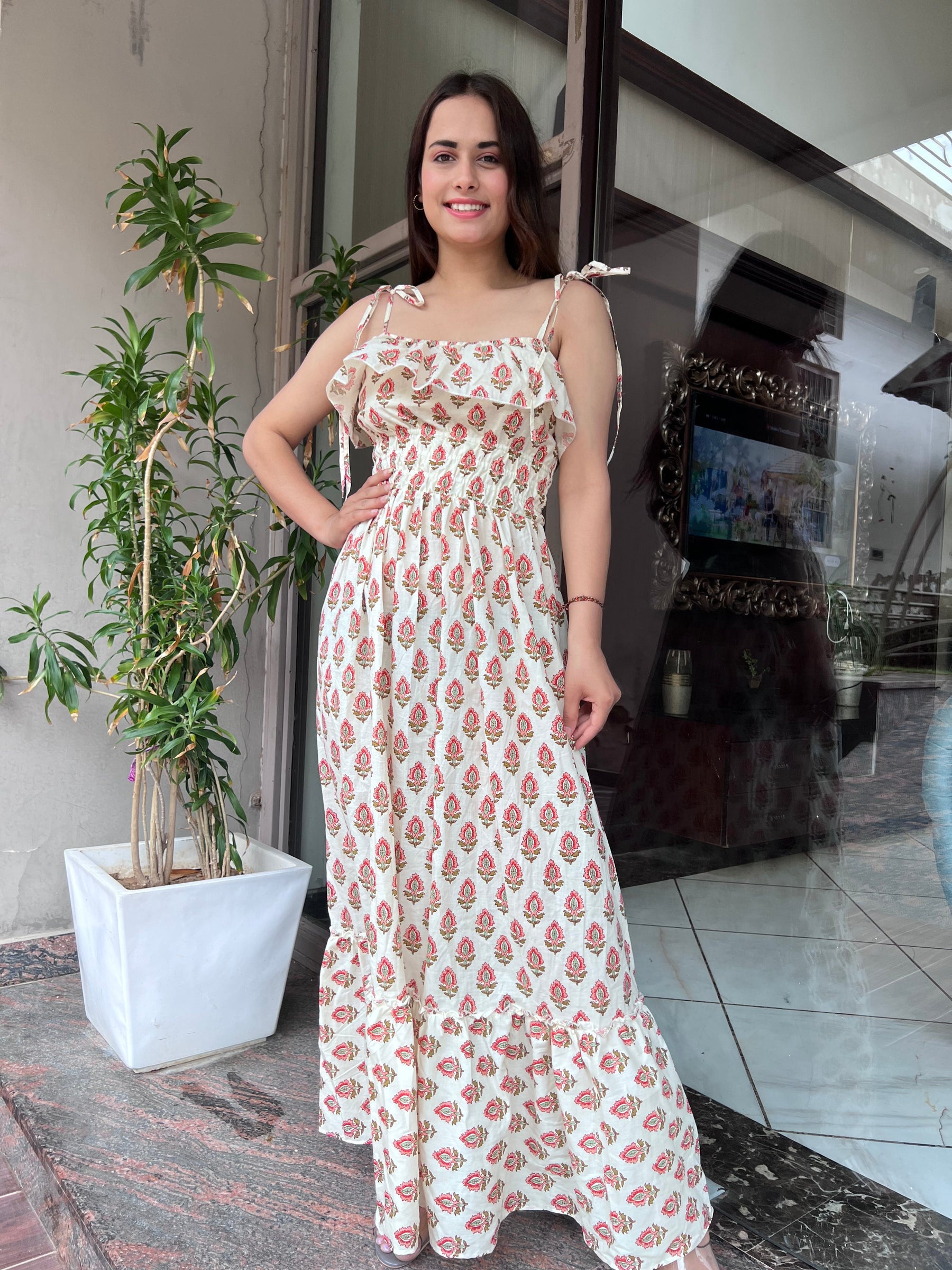 Cotton Maxi Dress
